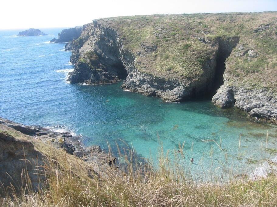 Maison "Ker Galinette " , Belle-Ile-En-Mer, Piscine Chauffee Et Jacuzzi Bangor Esterno foto